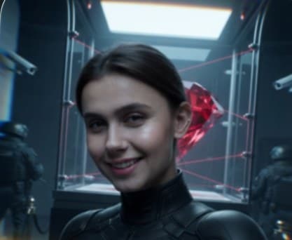 Avatar in a vault heist
