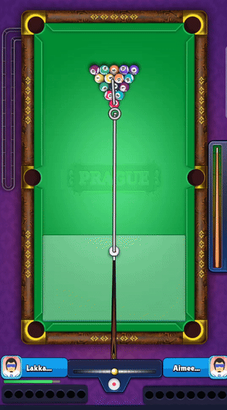 8 Ball Pool skill-based game animation on Plutus offering competitive gameplay and rewards.