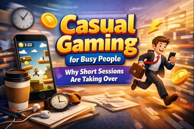 Casual Gaming for Busy People: Why Short Sessions Are Taking Over