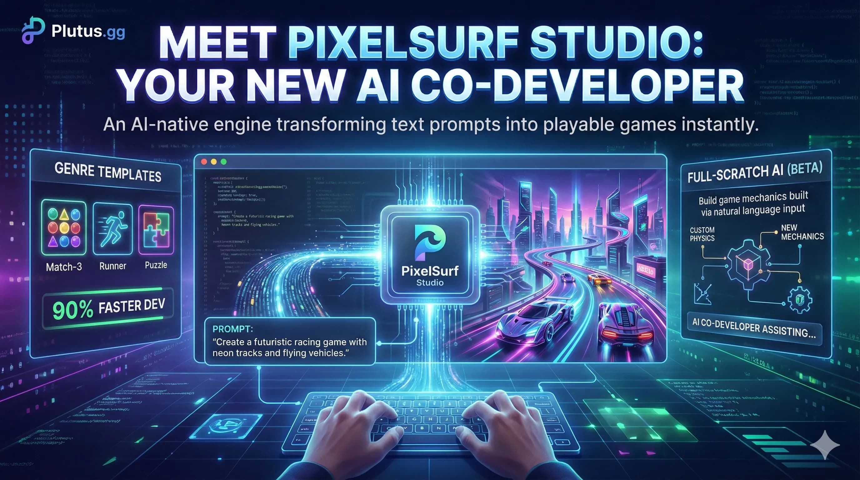 Meet PixelSurf Studio: Your New AI Co-Developer 